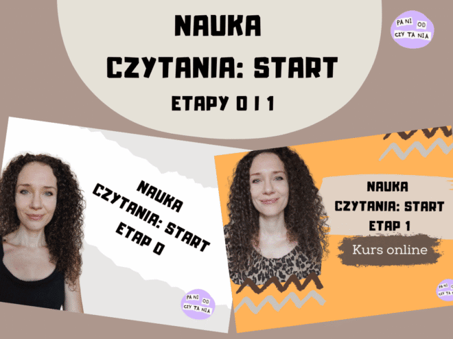 Nauka czytania: Start etap 1 + etap 0 GRATIS!