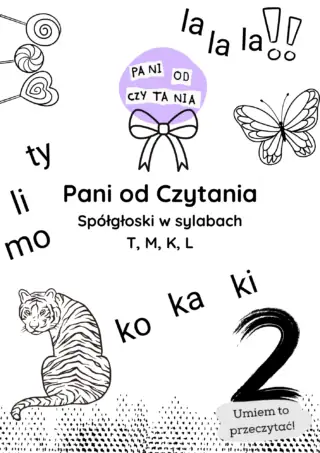 Spółgłoski w sylabach T, M, K, L