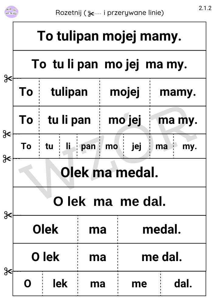 Wyrazy i zdania z sylabami zamkniętymi - obrazek 2